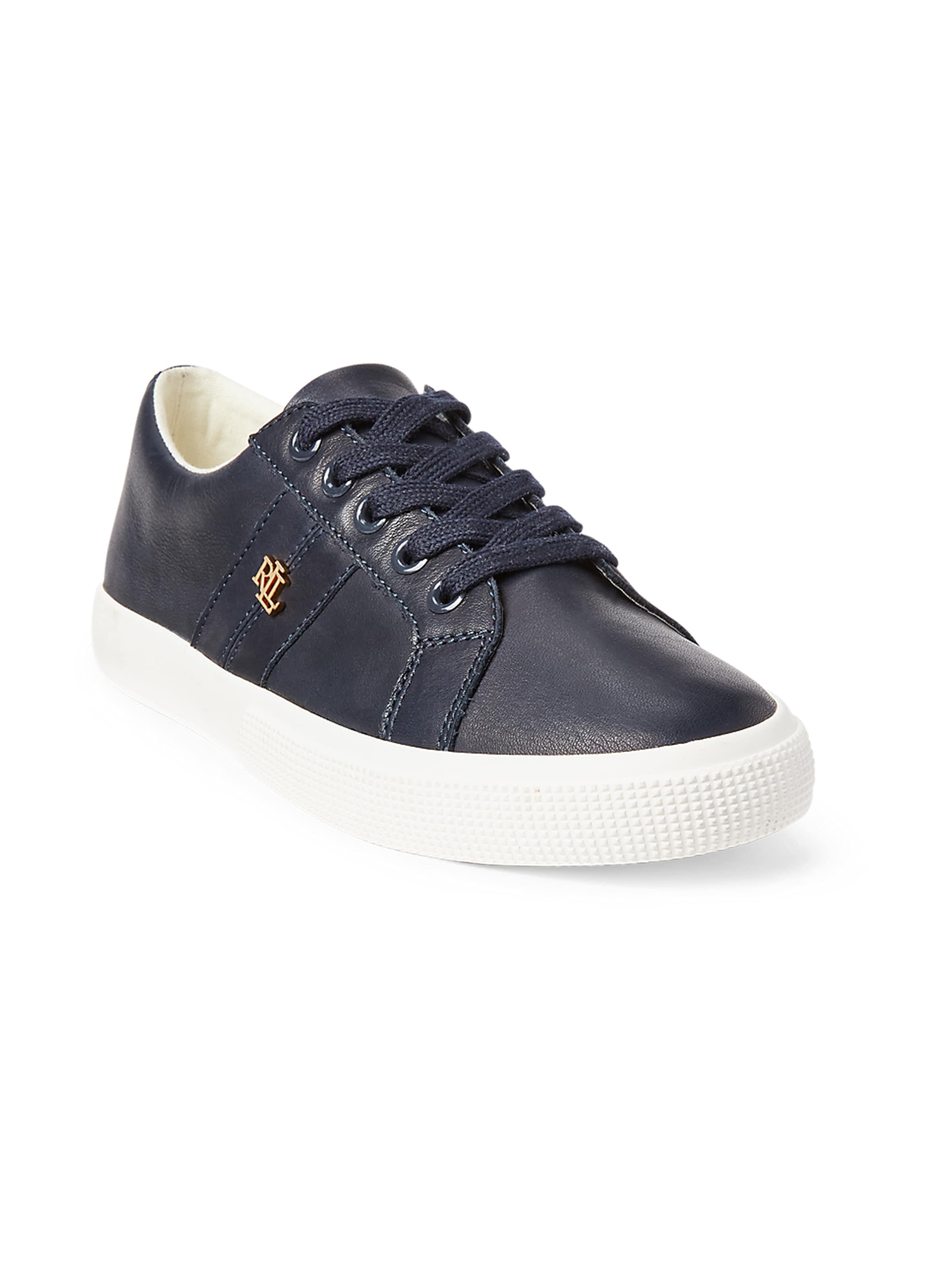 Sneaker low de la Lauren Ralph Lauren pe albastru: față