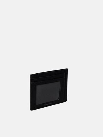 Calvin Klein - Cartera 'EMBLEM HW ID CARDHOLDER' en negro