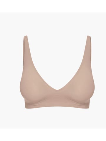 cfab (formerly creamy fabrics) Push-up BH 'Comfort Push-Up BH' in Beige: voorkant