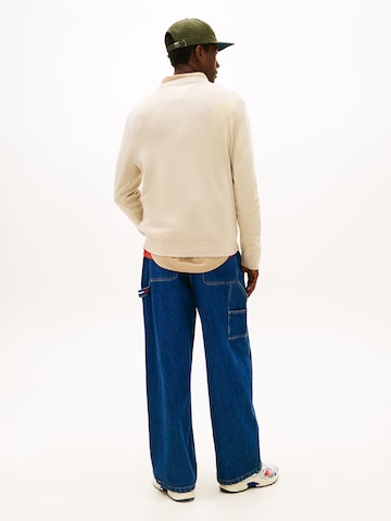 Pull-over 'ESS' Tommy Jeans en beige