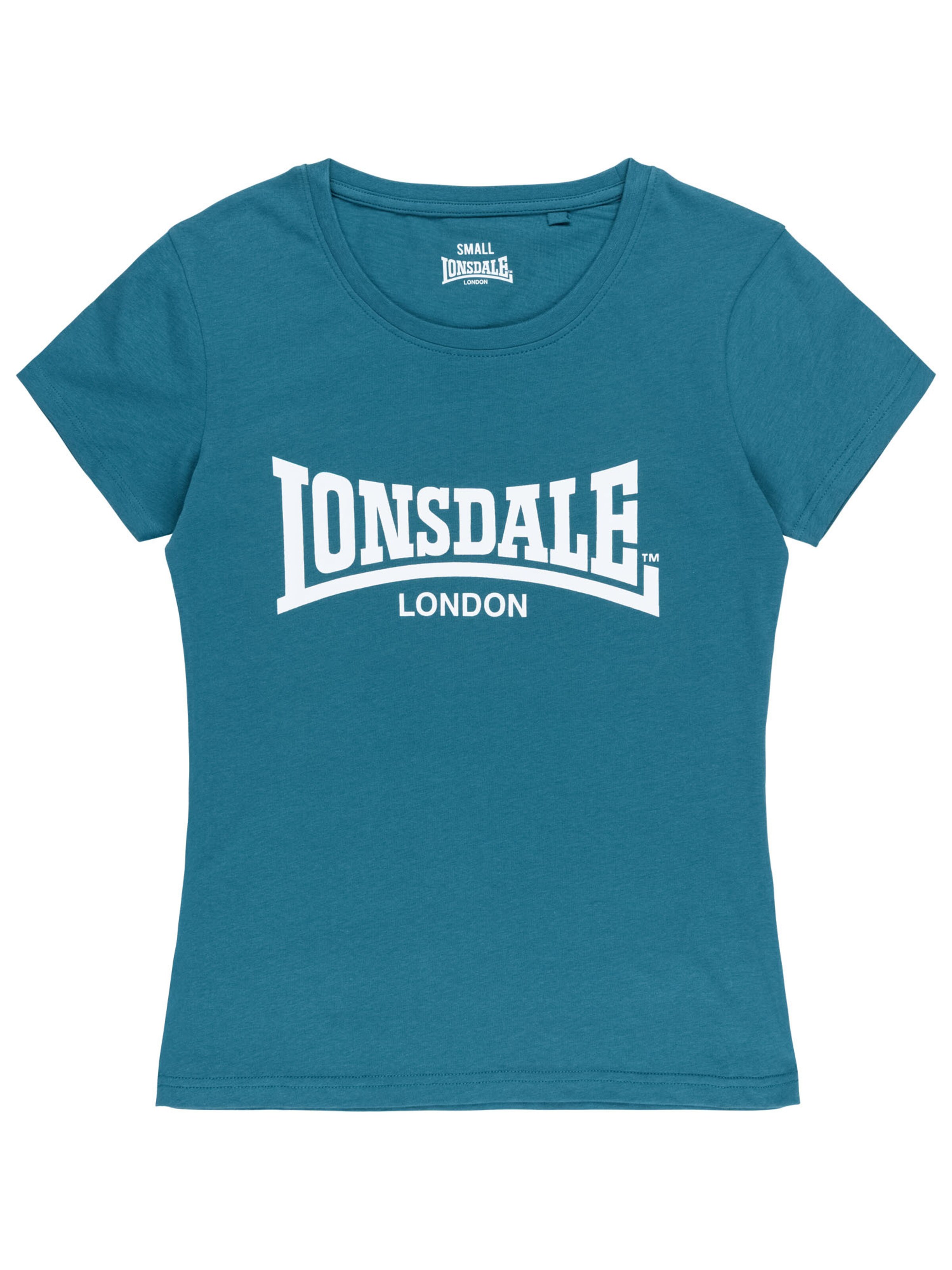 LONSDALE Tričko 'CARTMEL' - Modrá: predná strana