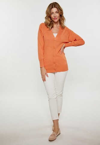 usha FESTIVAL Knit cardigan in Orange