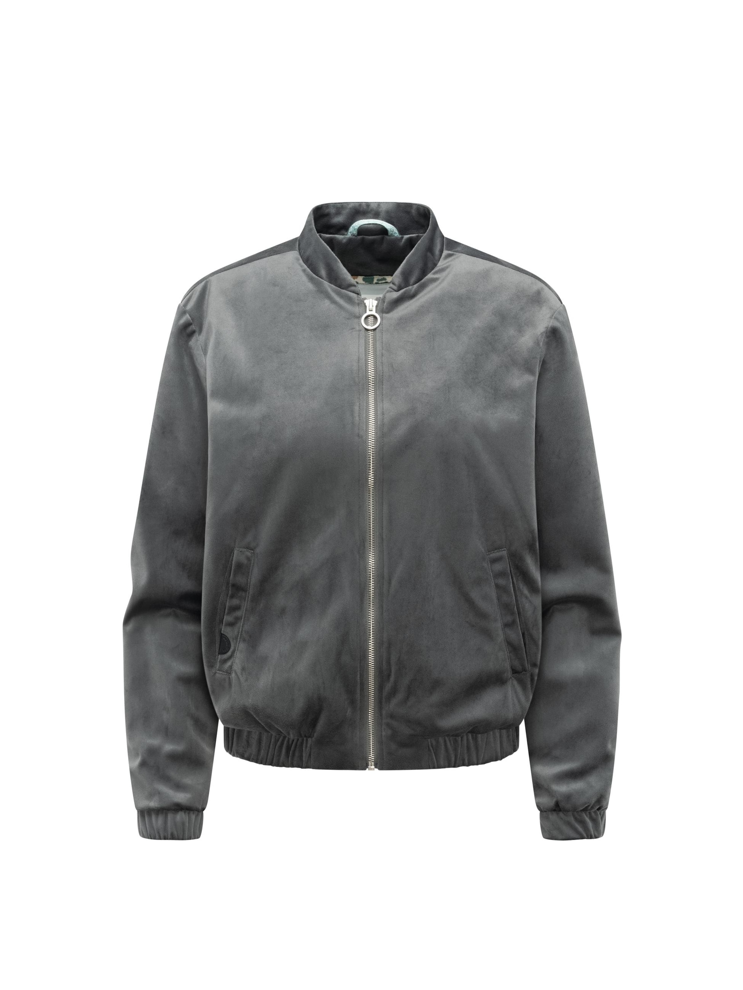 Giacca di mezza stagione 'Velvetie' di Ragwear in grigio: frontale