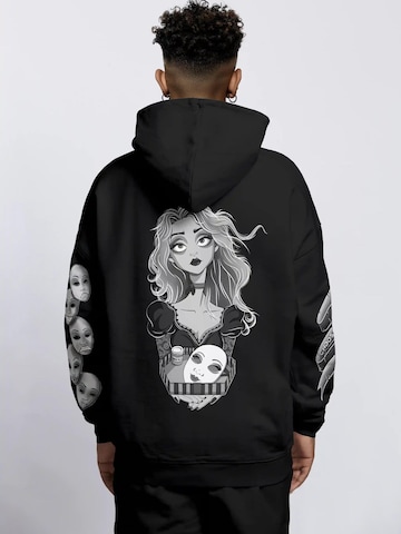 JustDepressed Clothing Sweatshirt 'Choose Wisely - heavy oversized Hoodie 500GSM'‌‌‌ in Schwarz