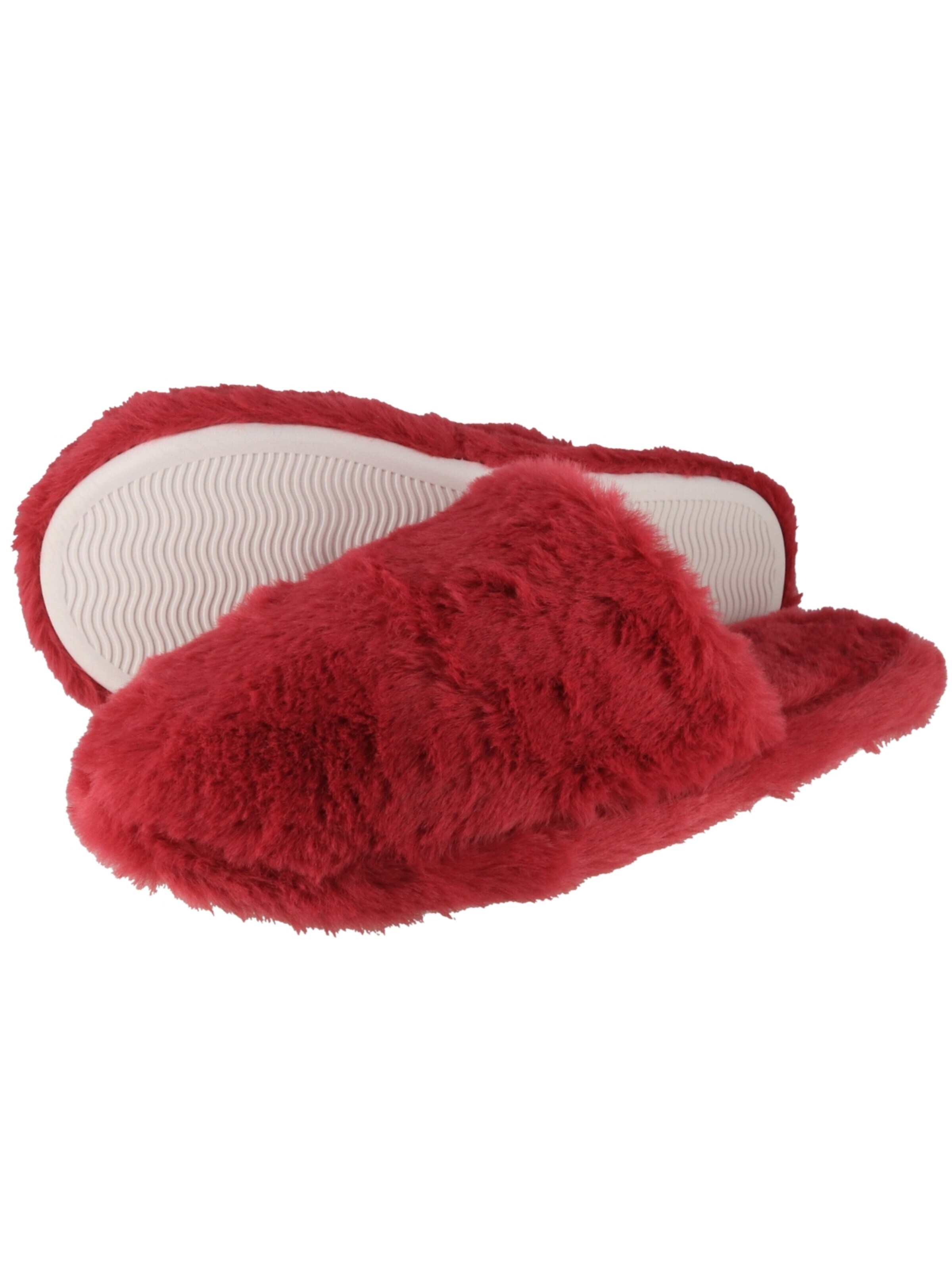 Fluffys Hausschuh 'Softina Damen Hausschuhe, ivory'‌‌‌‌‌‌‌ in Pink
