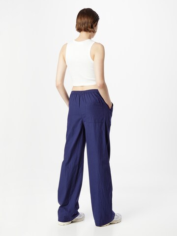 NLY by Nelly Wide Leg Hose in Blau