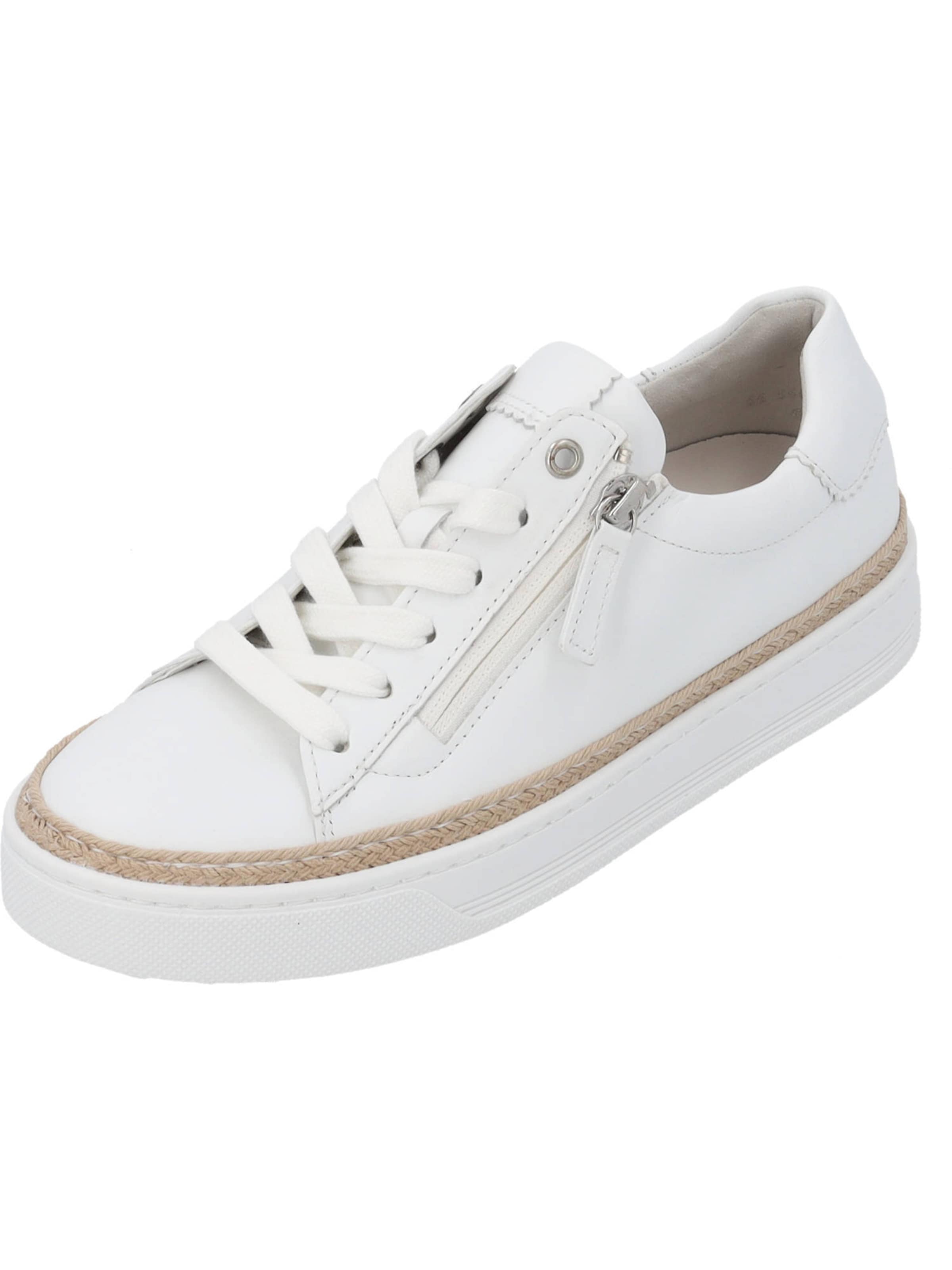 GABOR Veterschoen 'Comfort 66.560' in Wit: voorkant