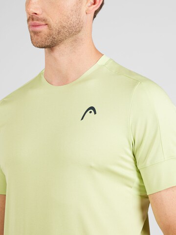 HEAD Performance Shirt 'PADEL' in Green