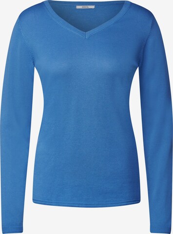 CECIL Sweater in Blue: front