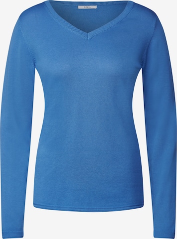 CECIL Sweater in Blue: front