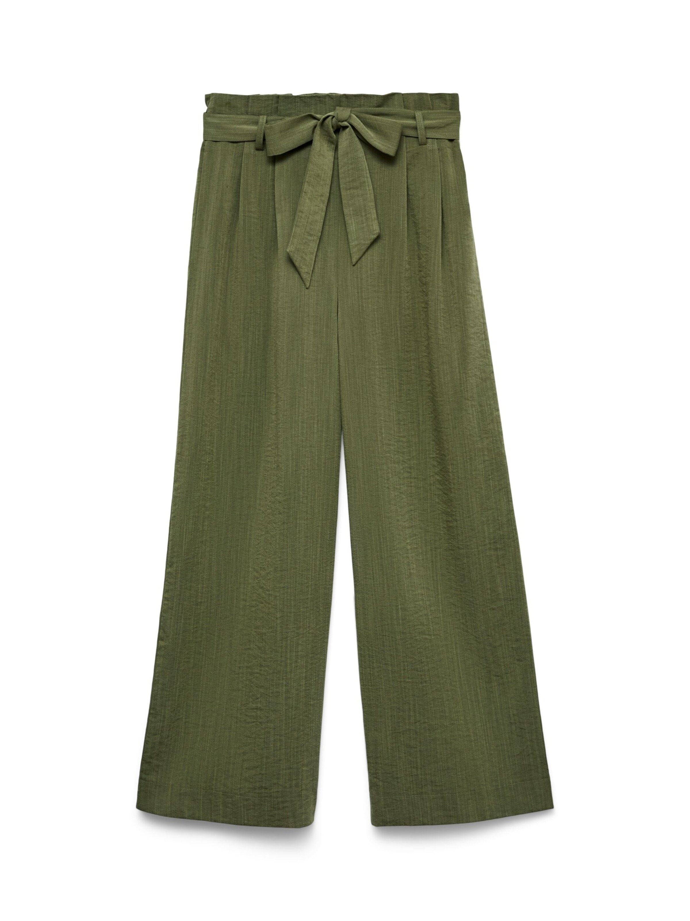 VERO MODA - regular Pantalón '10343569' en verde: frente
