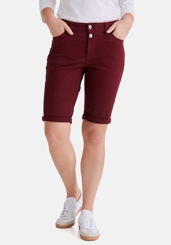 Coupe slim Jean 'Korfu' STOOKER WOMEN en rouge : devant