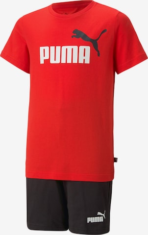 PUMA Sweatsuit in Red: front
