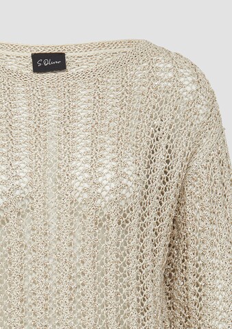s.Oliver BLACK LABEL Trui in Beige