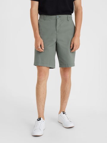 O'NEILL Normální Chino kalhoty 'Essentials' – zelená: přední strana
