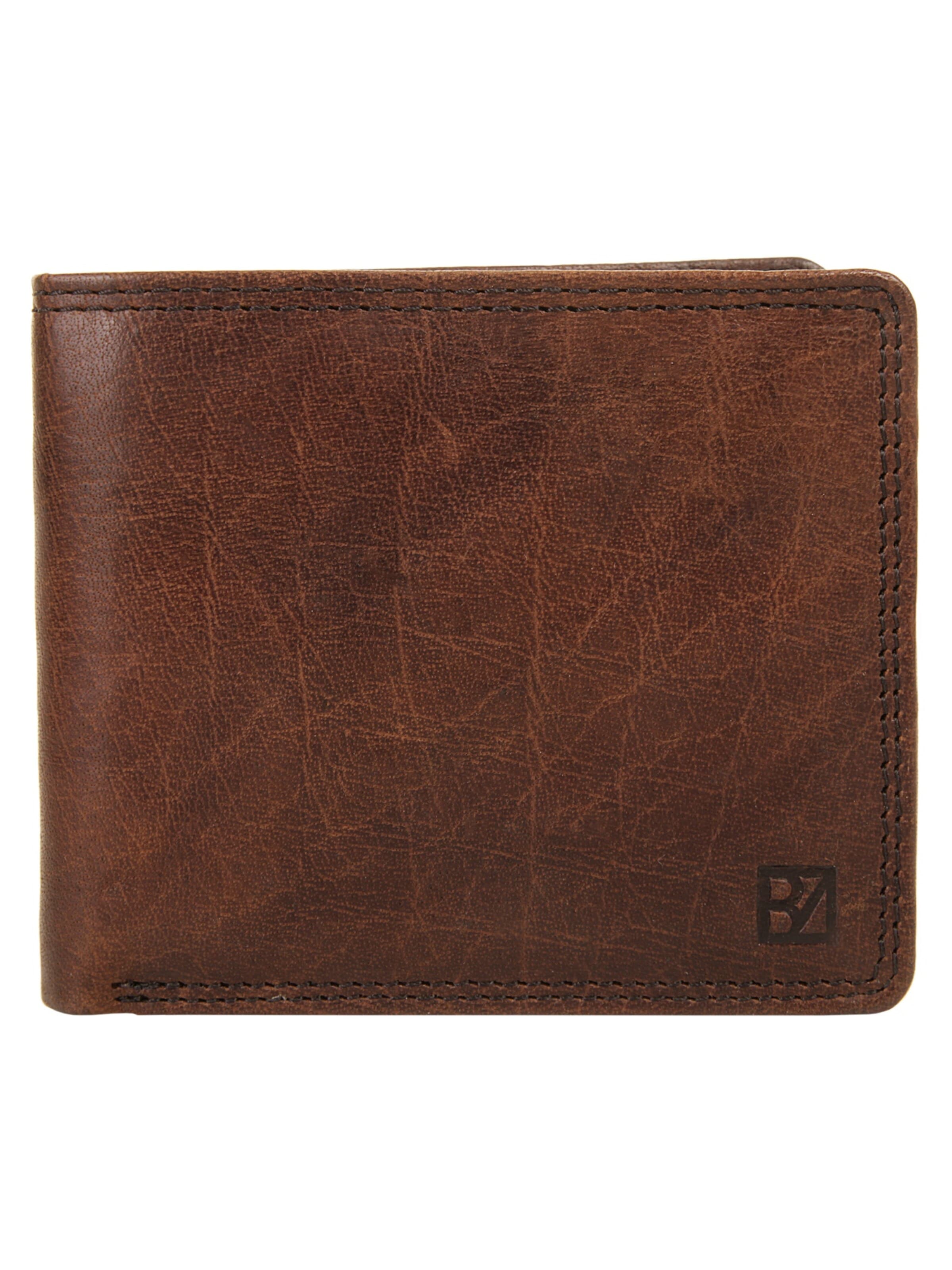 BODENSCHATZ Wallet in Brown: front