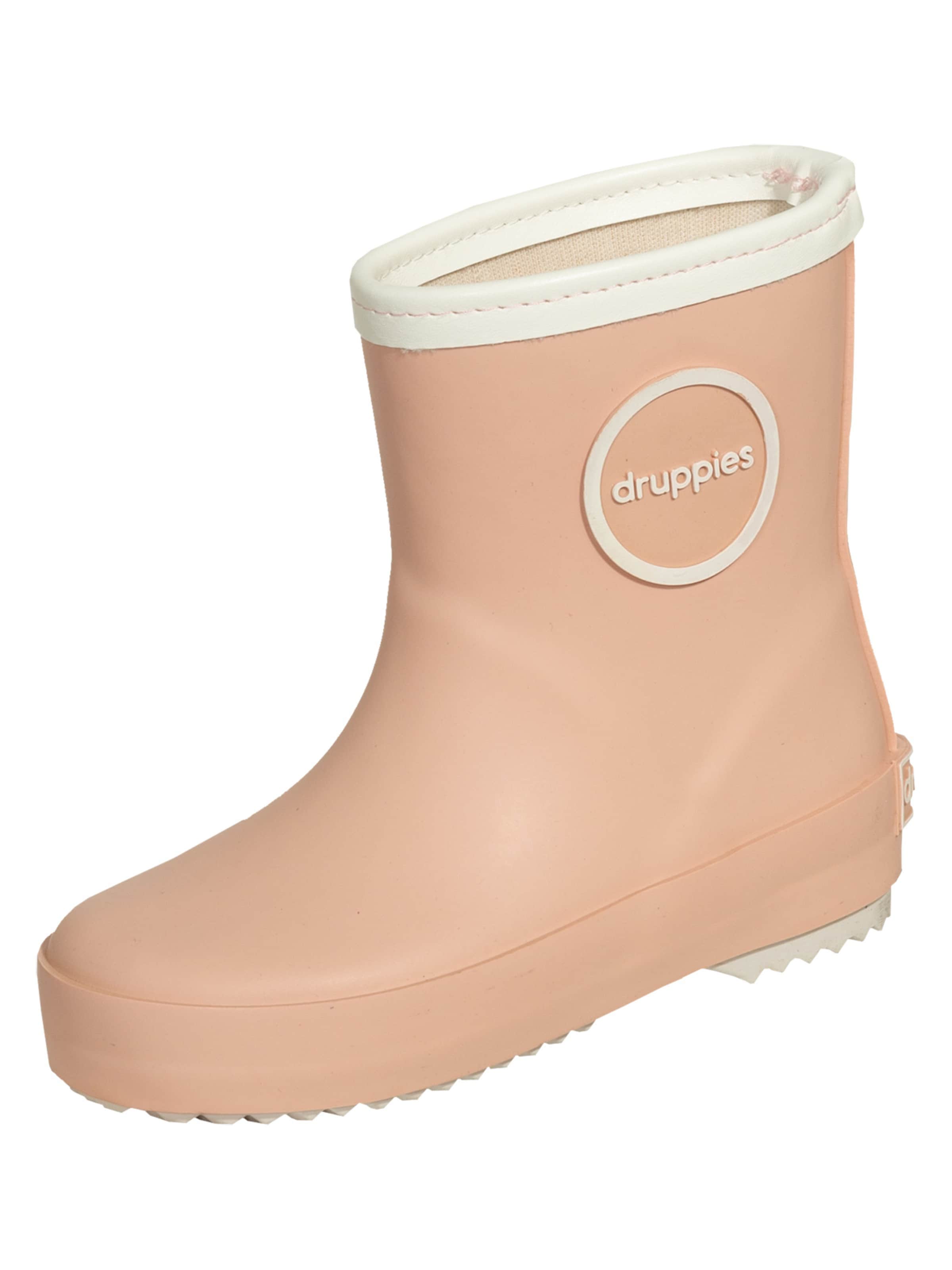 druppies Rubber Boots 'Regenstiefel Regenstiefel Newborn' in Pink: front