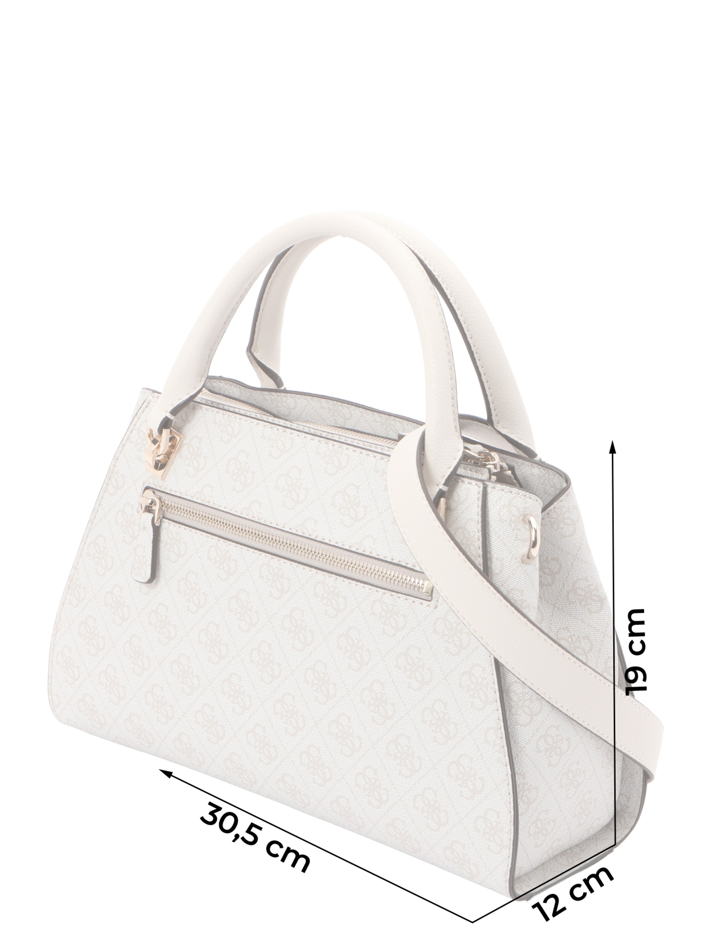 GUESS Handtasche 'Noelle II' in Weiß