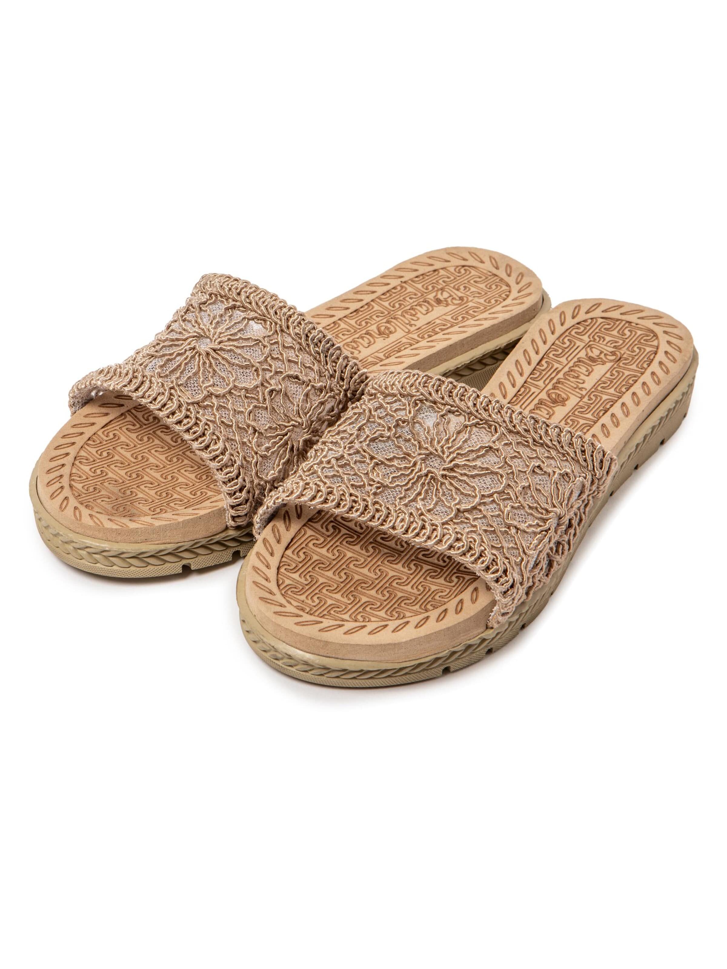 Brasileras Sandale 'Breezie'‌‌‌‌‌‌‌ in Braun