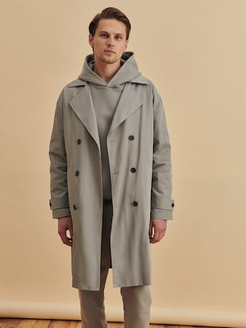 DAN FOX APPAREL Between-Seasons Coat 'Alwin' in Grey: front