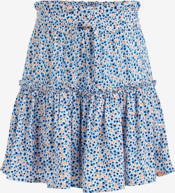 WE Fashion Spódnica w kolorze niebieski: przód