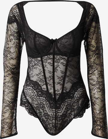 Hunkemöller Bodysuit 'Mabel' in Black: front