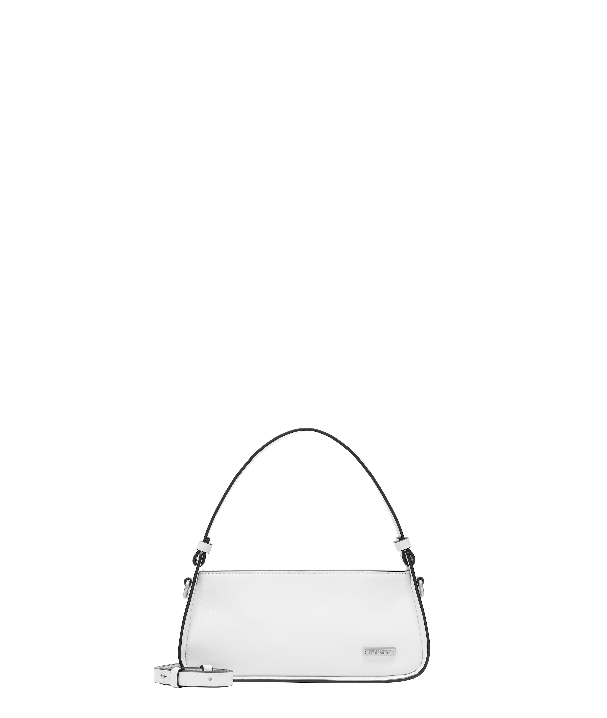 Liebeskind Berlin Schoudertas in Wit: voorkant