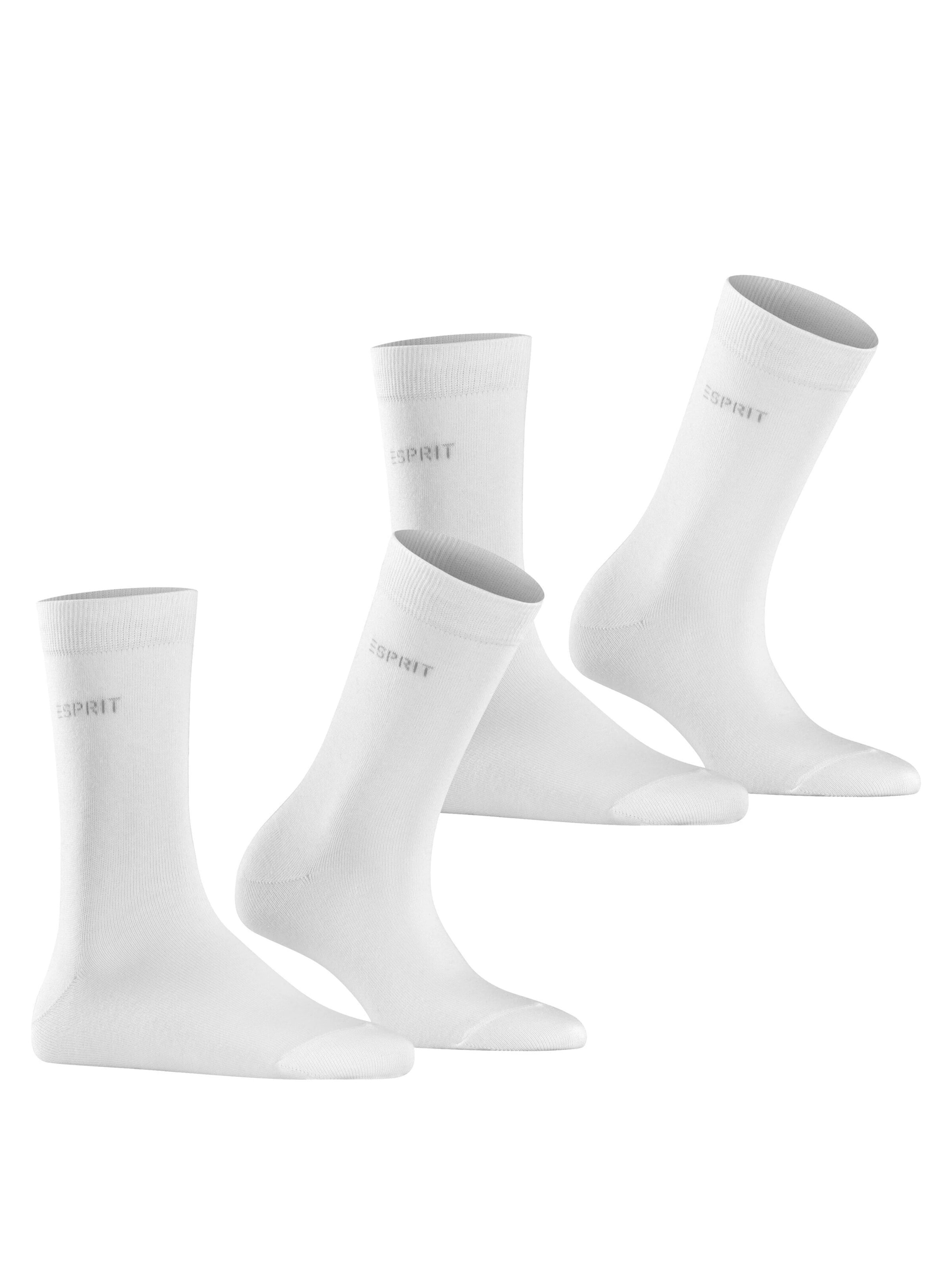ESPRIT Socken 'Uni 2-Pack'‌ in Weiß