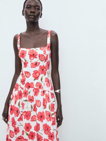 Robe d’été 'POLA' MANGO en blanc