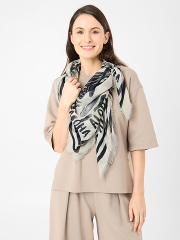 CODELLO Tuch mit Strand-Motiven in Schwarz: Vorderseite