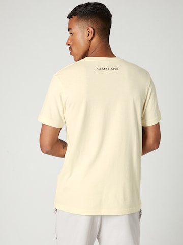 ABOUT YOU Limited T-Shirt 'Vince' nichtdeintyp by Marvin Game in Beige