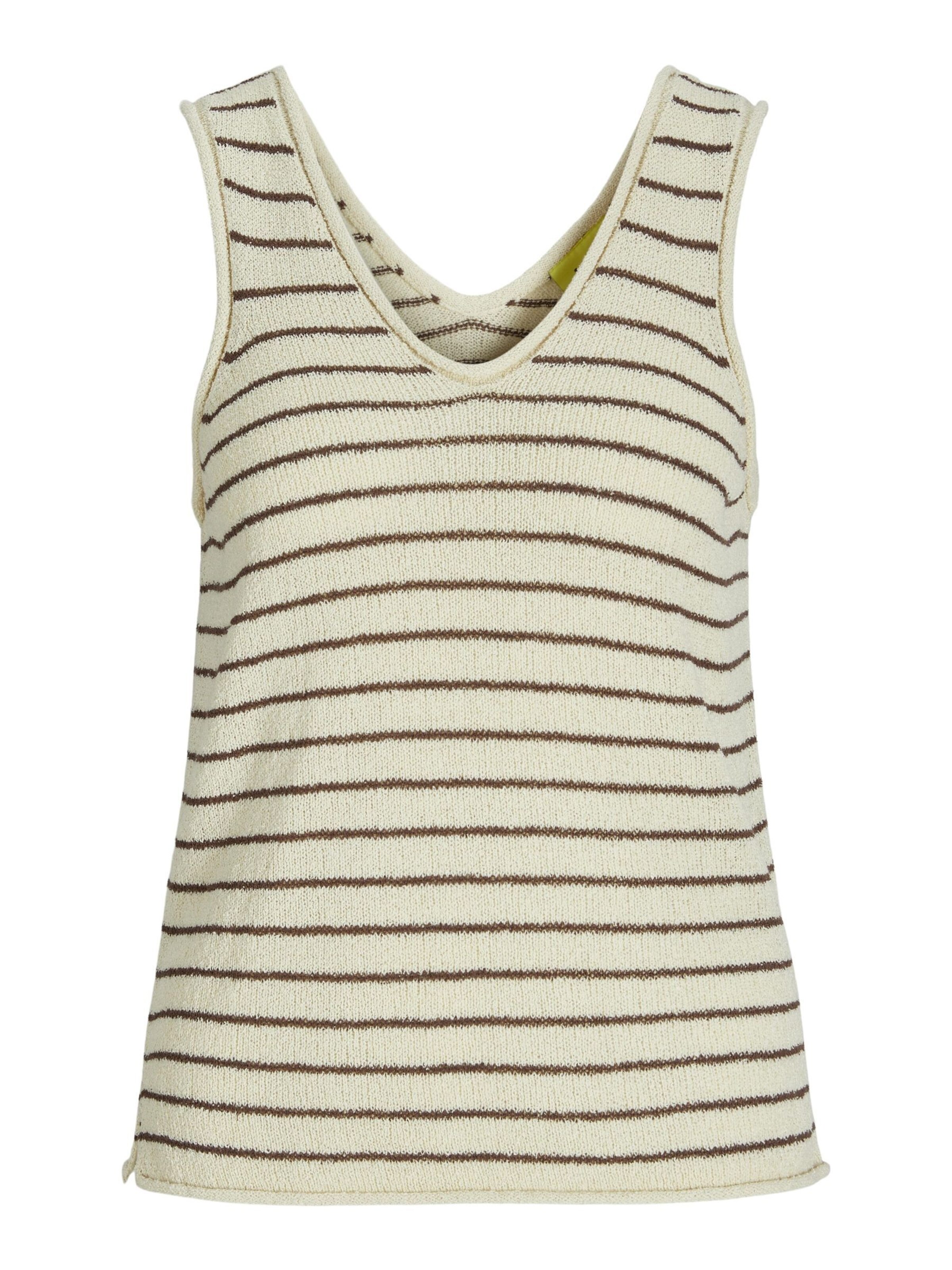 JJXX Gebreide top 'JXAmara' in Beige: voorkant