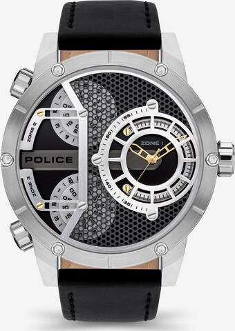 POLICE Analog Watch in Black: front