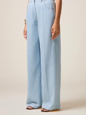 Baggy Pantalon oltre en bleu