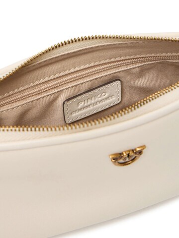 PINKO - Bolso de hombro 'Vitello Morbido' en beige