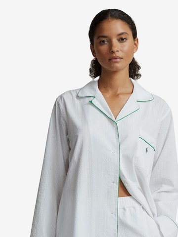 Polo Ralph Lauren Pajama ' Madison PJ Set - Summer Soft Seersucker ' in White