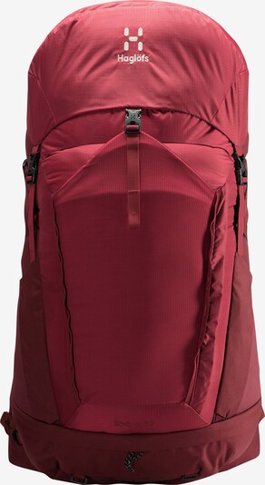 Haglöfs Sportrugzak 'Ströva 55' in de kleur Bordeaux / Zwart / Wit, Productweergave