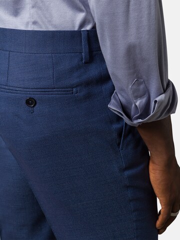 Baldessarini Regular Pleated Pants 'Massa' in Blue