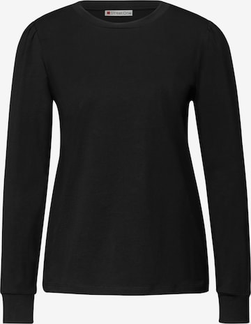 STREET ONE Shirt in Black: front