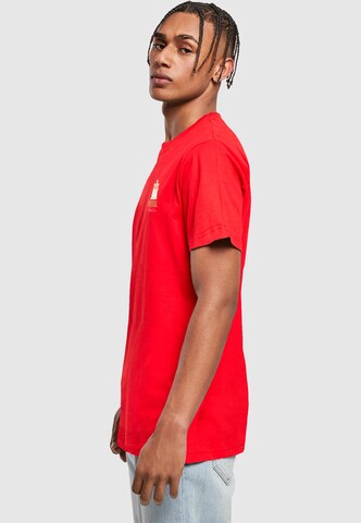 Mister Tee - Camiseta 'Portugal' en rojo