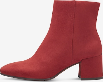 MARCO TOZZI Ankle Boots in Red