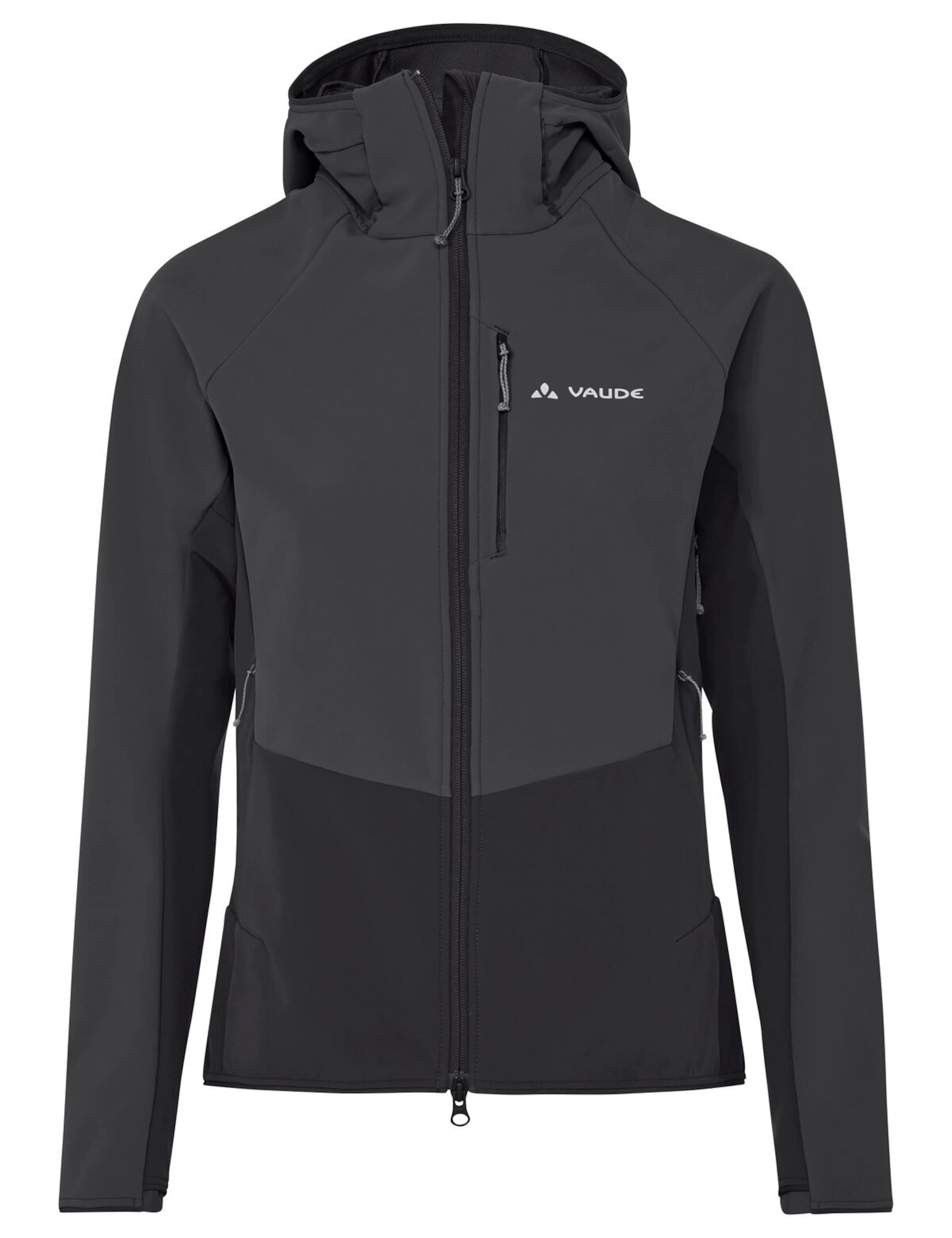 VAUDE Outdoor jacket 'Larice' in Grey: front