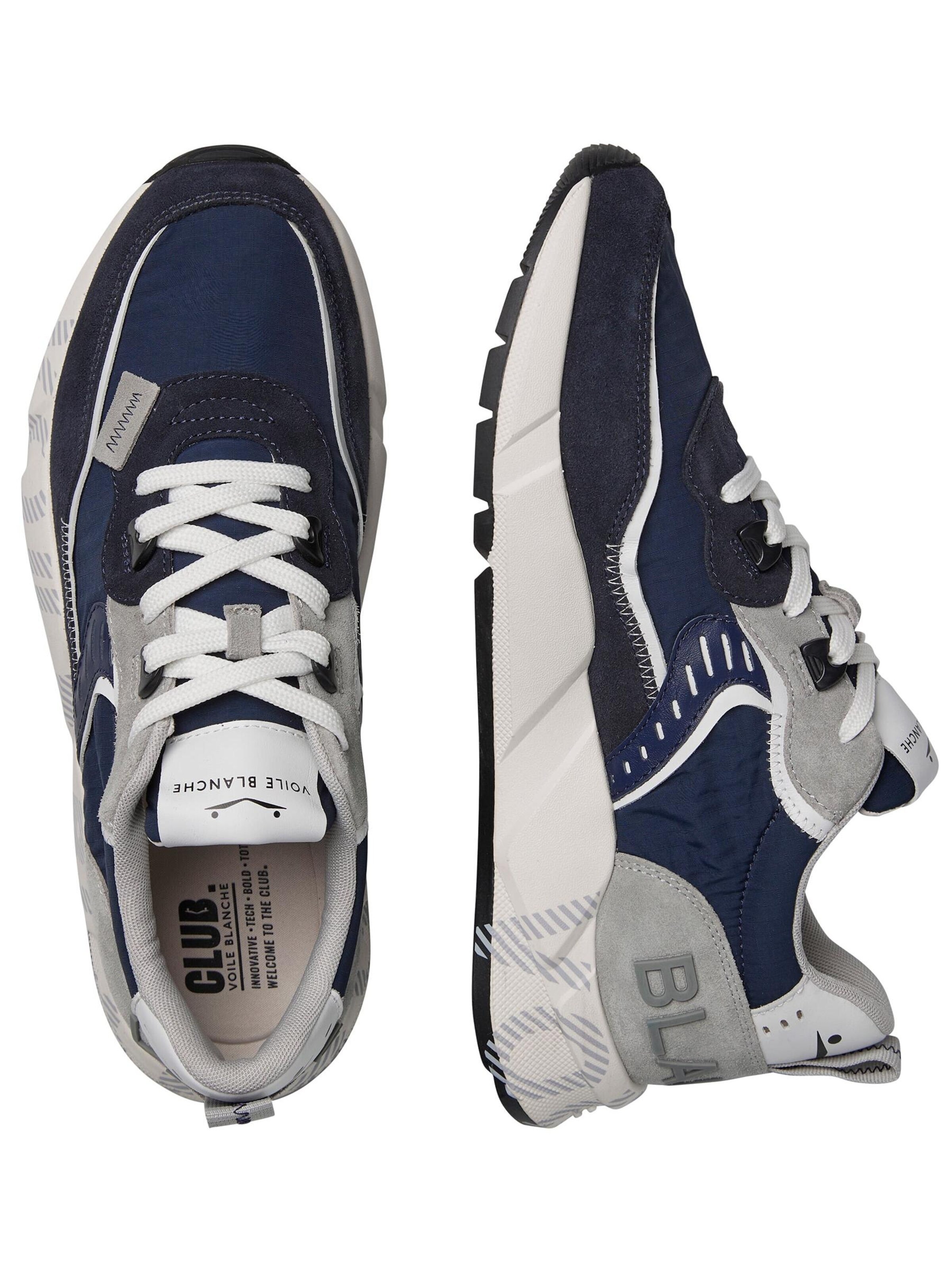 Voile blanche Platform trainers 'CLUB01.' in Blue