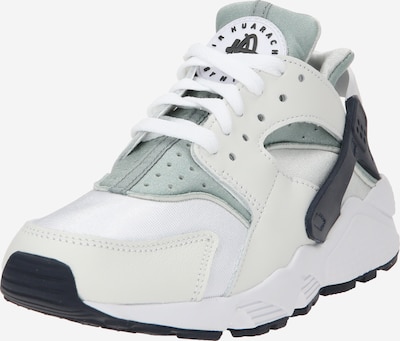 Nike Sportswear Ниски маратонки 'AIR HUARACHE' в нефритено зелено / черно / бяло / мръсно бяло, Преглед на продукта