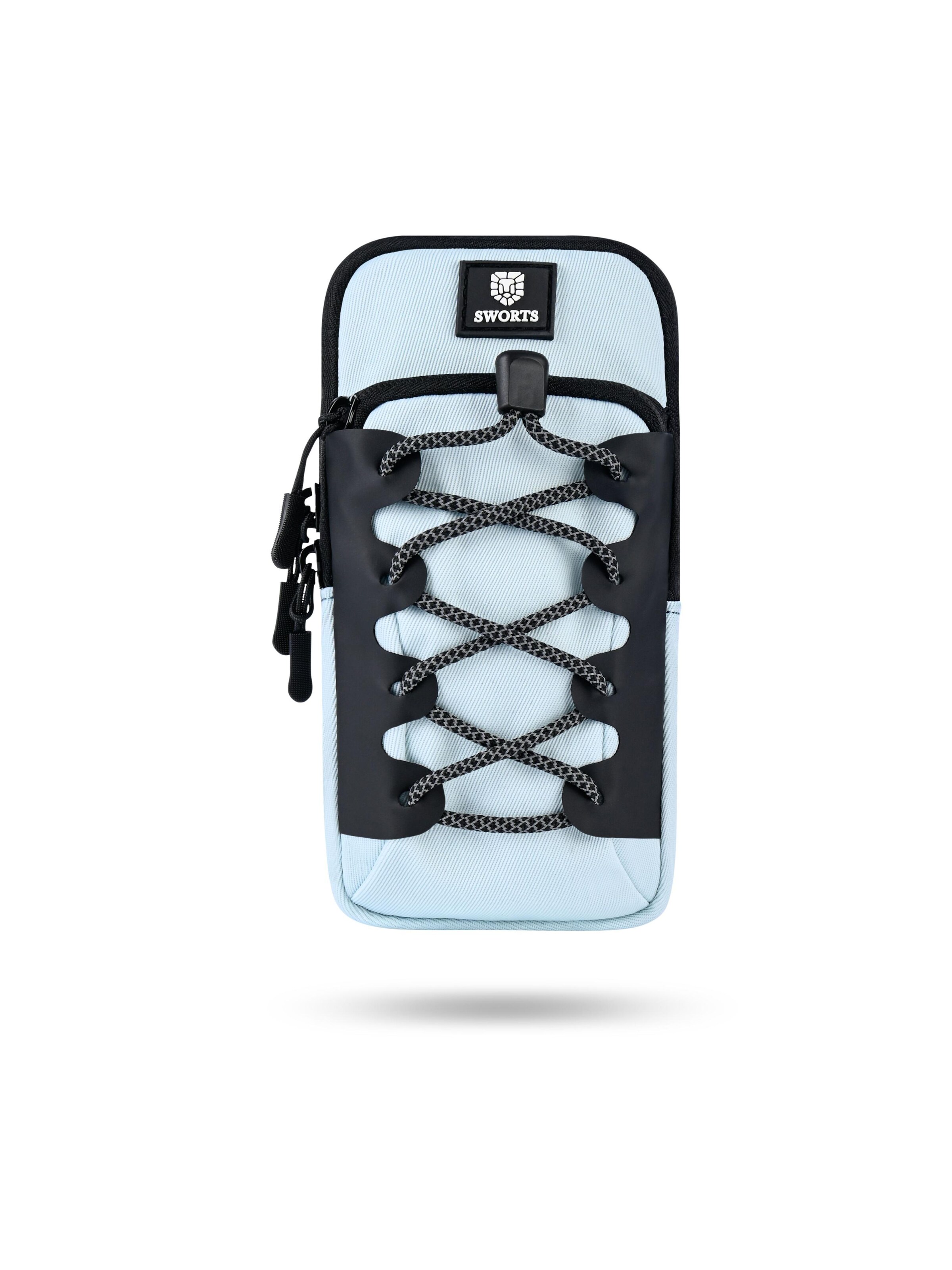 SWORTS Sporttasche 'Run Arm Bag'‌‌‌‌‌ in Blau: Vorderseite