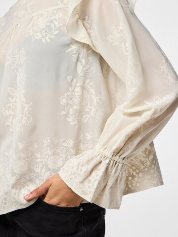 PIECES Bluse 'PCNolia' in Weiß