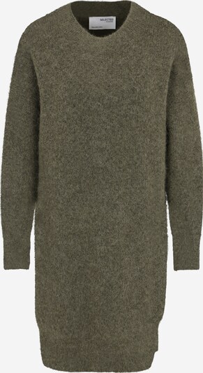 Selected Femme Petite Knitted dress 'KHLOE' in Dark green, Item view