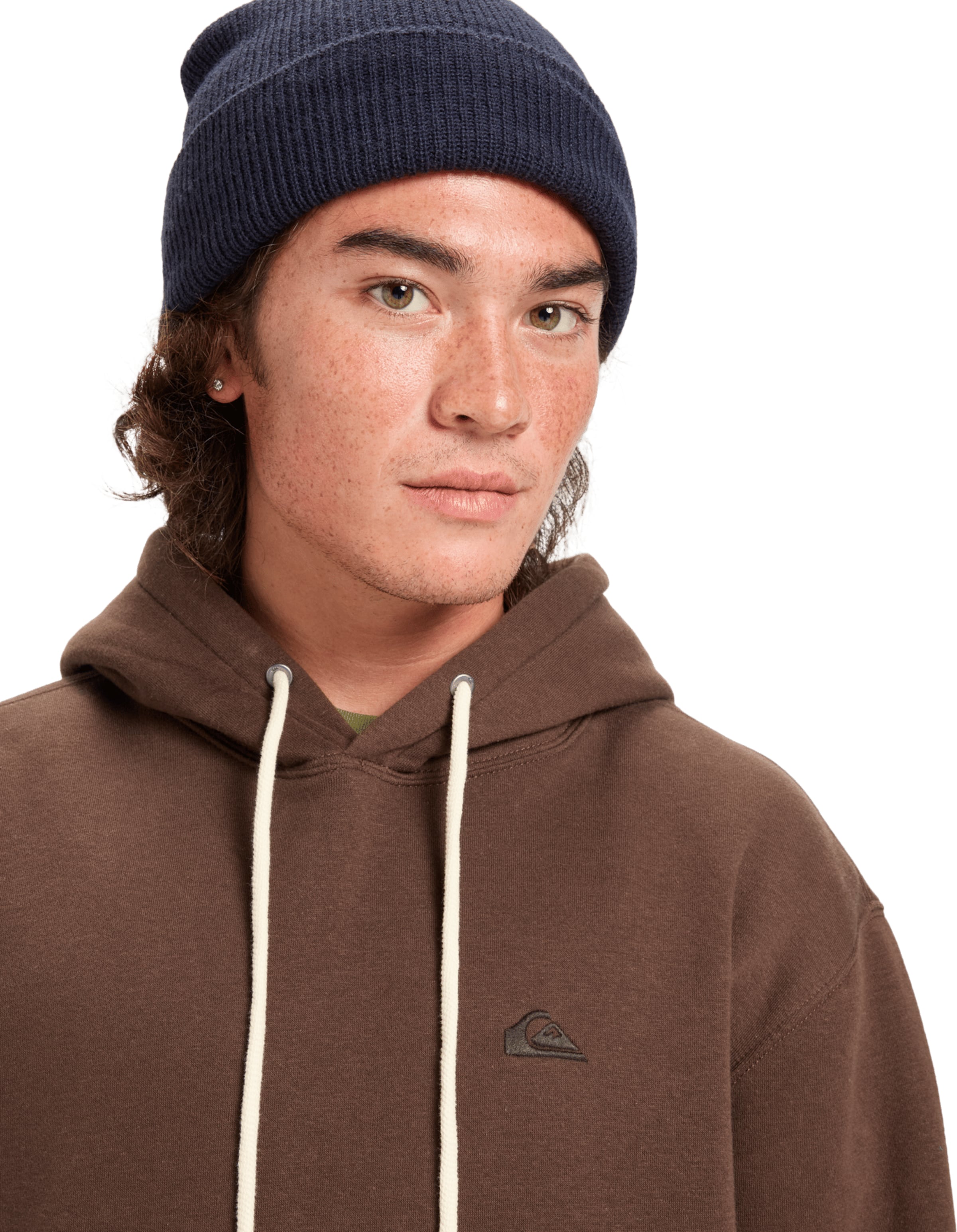 QUIKSILVER Sweatshirt 'Salt Water' in Brown