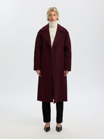 Cappotto di mezza stagione di SELECTED in rosso: frontale