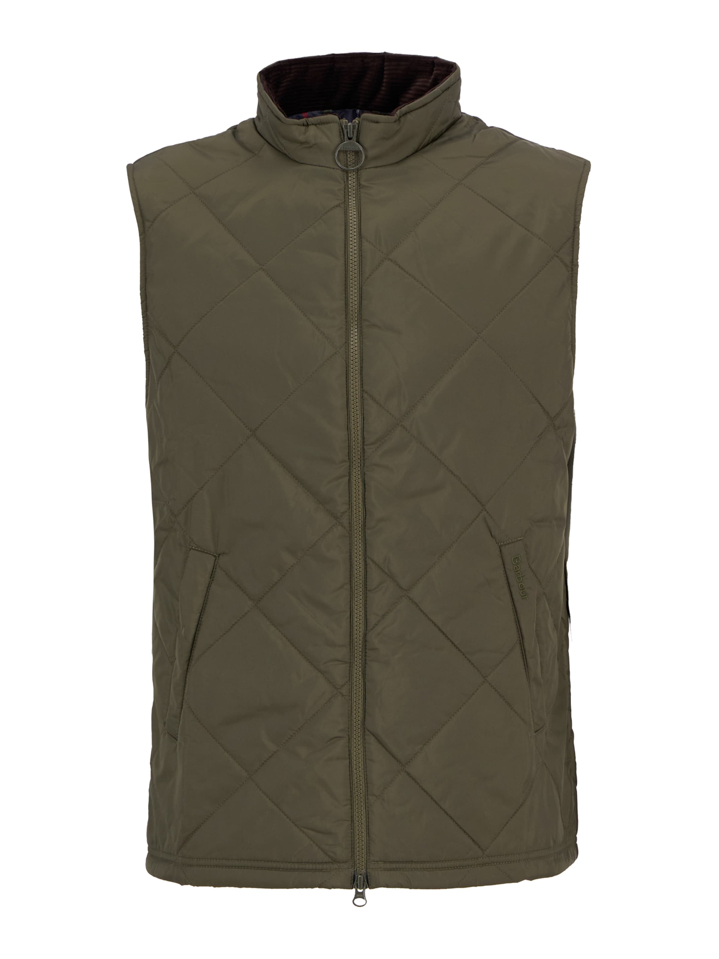 Barbour Γιλέκο 'Finn' σε πράσινο: μπροστά